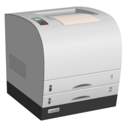 Printer LaserJet Icon 256x256 png